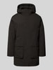 Jack & Jones Premium Parka mit Kapuze und Pattentaschen Modell 'MOON' Black