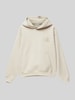 Calvin Klein Jeans Hoodie met kangoeroezak Beige