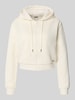 Guess Activewear Sweatjack met capuchon, model '3D PEONY' Offwhite