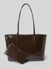 CK Calvin Klein Henkeltasche mit Label-Detail Dunkelbraun