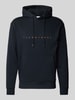 Jack & Jones Hoodie mit Label-Print Marine