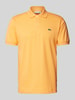 Lacoste Classic Fit Poloshirt mit Label-Detail Modell 'L.12.12 CORE' Apricot