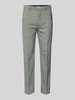 HUGO Slim Fit Anzughose mit Bundfalten Modell 'Hesten' Khaki