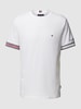 Tommy Hilfiger T-shirt z wyhaftowanym logo Biały