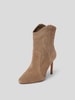Ba&sh Stiefeletten mit Pfennigabsatz Taupe