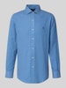 Polo Ralph Lauren Regular Fit Freizeithemd aus Baumwoll-Mix Blau