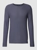 Jack & Jones Premium Strickpullover mit Rundhalsausschnitt Modell 'Carlos' Hellblau