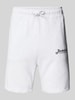 Jack & Jones Slim fit sweatpants met labelprint, model 'GORDON' Lichtgrijs gemêleerd