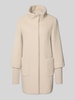 s.Oliver BLACK LABEL Regular Fit Mantel mit Stehkragen Sand