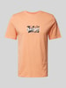 Jack & Jones T-Shirt mit Label-Print Apricot