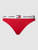 TOMMY HILFIGER String mit elastischem Logo-Bund Rot