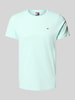 Tommy Jeans Regular fit T-shirt van puur katoen Turquoise
