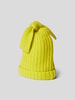 The Holy goat Beanie aus Kaschmir Gelb