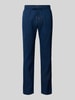 Tommy Hilfiger Loose fit stoffen broek van linnenmix, model 'HARLEM' Blauw
