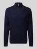 Dale of Norway Wollpullover mit Troyer-Kragen Marine