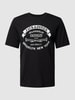 Jack & Jones T-shirt z nadrukiem z logo Czarny
