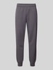 CHAMPION Sweatpants mit Label-Detail Anthrazit