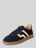 Gant Sneakers van leer met vetersluiting, model 'Cuzmo' Marineblauw