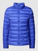 Montego Gewatteerd jack met opstaande kraag Blauw