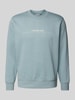 Calvin Klein Jeans Sweatshirt mit Label-Print Rauchblau