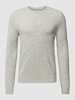 MCNEAL Pullover in Ripp-Optik Modell 'FILO' Hellgrau