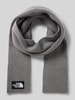 The North Face Sjaal met labelpatch Middengrijs gemêleerd