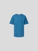 WOOD WOOD T-Shirt mit Label-Stitching Blau