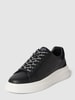 Guess Sneakers met vetersluiting, model 'ELBA' Zwart