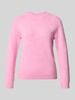ONLY Regular Fit Pullover mit Rundhalsausschnitt Modell 'RICA' Pink Melange