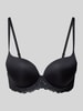 DORINA Seemless Push Up BH mit Spitzendetails Modell 'CLAIRE' Black