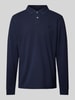 MCNEAL Regular fit poloshirt met labelstitching Donkerblauw