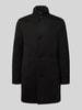 MCNEAL Mantel mit Stehkragen Black