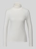 s.Oliver RED LABEL Regular Fit Langarmshirt aus reiner Baumwolle Weiss