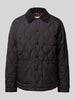 Jack & Jones Premium Steppjacke mit Druckknopfleiste Modell  'LUCA' Black