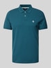 MCNEAL Regular fit poloshirt met labelstitching Petrol