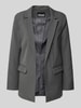 PIECES Blazer mit Reverskragen Modell 'Bossy' Anthrazit