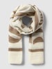 Marc O'Polo Schal mit Allover-Muster Offwhite