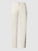 BOSS Orange Chino mit Stretch-Anteil Weiß
