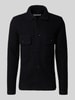 SELECTED HOMME Regular fit overhemdjack van zuivere wol, model 'NEALY' Zwart
