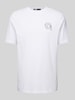 Karl Lagerfeld T-Shirt mit Label-Print Weiss