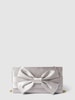 Liu Jo White Clutch mit Schleifen-Detail Silber