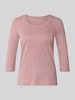 Christian Berg Woman Shirt aus reiner Baumwolle Altrosa