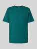 Jack & Jones T-shirt met labeldetail, model 'ORGANIC' Petrol gemêleerd