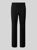 Brax Tapered fit broek met tunnelkoord, model 'PHIL' Zwart