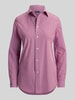Polo Ralph Lauren Slim Fit overhemdblouse van katoenmix Rood