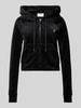 Juicy Couture Sweatjacke mit Kapuze Modell 'MADISON' Black