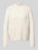 Tom Tailor Denim Regular Fit Strickpullover mit Baumwoll-Anteil  Offwhite