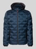 MCNEAL Steppjacke mit Kapuze Marine