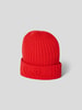 Lala Berlin Beanie aus Woll-Mix Rot