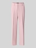 CAMBIO Regular Fit Schmale Hose mit Viskose-Baumwoll-Anteil Modell 'FARAH' Altrosa